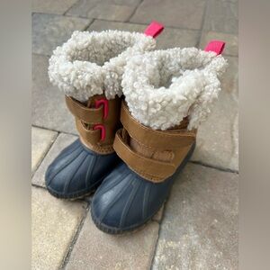 Gap Baby Gap Toddler Sherpa Lined Duck Snow Boots